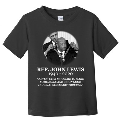 John Lewis Medal Of Freedom RIP 1940-2020 Toddler T-Shirt