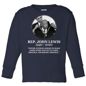 John Lewis Medal Of Freedom RIP 1940-2020 Toddler Long Sleeve Shirt