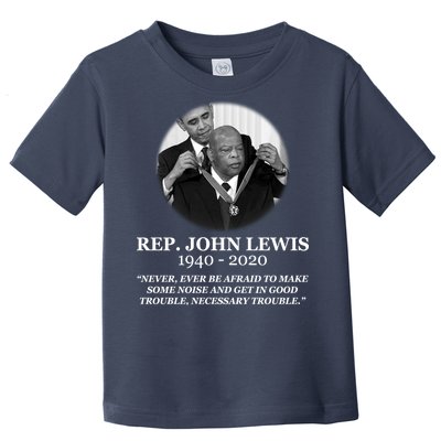 John Lewis Medal Of Freedom RIP 1940-2020 Toddler T-Shirt