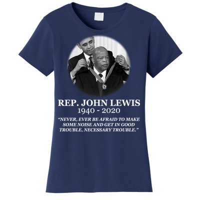 John Lewis Medal Of Freedom RIP 1940-2020 Women's T-Shirt