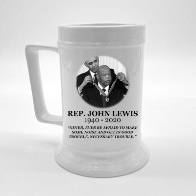 John Lewis Medal Of Freedom RIP 1940-2020 Beer Stein