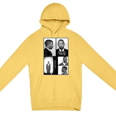 John Lewis Mug Shots Civil Rights Leader Premium Pullover Hoodie