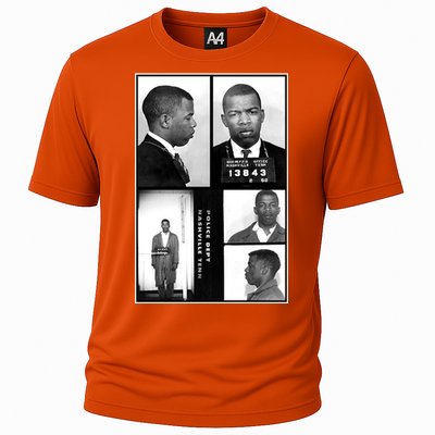 John Lewis Mug Shots Civil Rights Leader Cooling Performance Crew T-Shirt