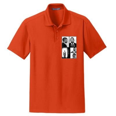 John Lewis Mug Shots Civil Rights Leader Dry Zone Grid Polo