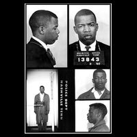 John Lewis Mug Shots Civil Rights Leader 16 in Basic Backpack