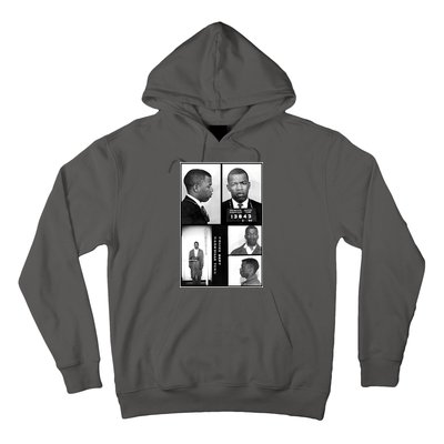 John Lewis Mug Shots Civil Rights Leader Hoodie