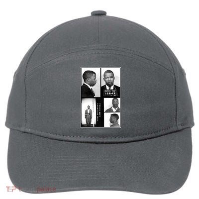 John Lewis Mug Shots Civil Rights Leader 7-Panel Snapback Hat