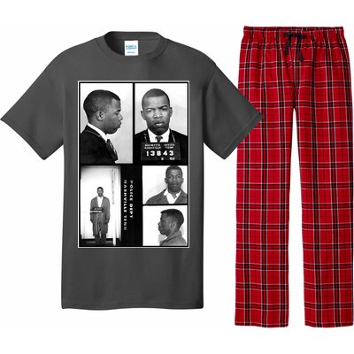 John Lewis Mug Shots Civil Rights Leader Pajama Set