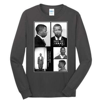 John Lewis Mug Shots Civil Rights Leader Tall Long Sleeve T-Shirt