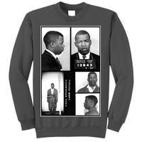 John Lewis Mug Shots Civil Rights Leader Tall Sweatshirt