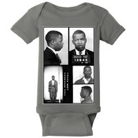 John Lewis Mug Shots Civil Rights Leader Baby Bodysuit