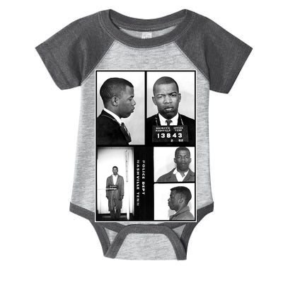 John Lewis Mug Shots Civil Rights Leader Infant Baby Jersey Bodysuit