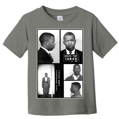 John Lewis Mug Shots Civil Rights Leader Toddler T-Shirt