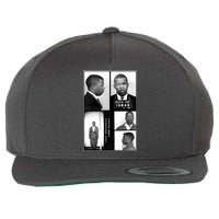 John Lewis Mug Shots Civil Rights Leader Wool Snapback Cap