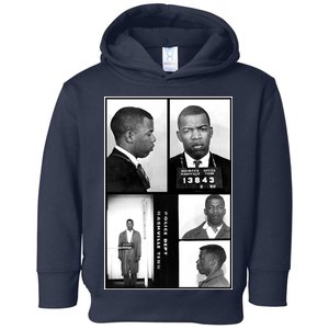 John Lewis Mug Shots Civil Rights Leader Toddler Hoodie