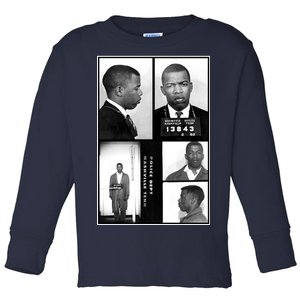 John Lewis Mug Shots Civil Rights Leader Toddler Long Sleeve Shirt