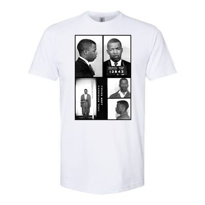 John Lewis Mug Shots Civil Rights Leader Softstyle CVC T-Shirt