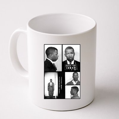 John Lewis Mug Shots Civil Rights Leader Coffee Mug