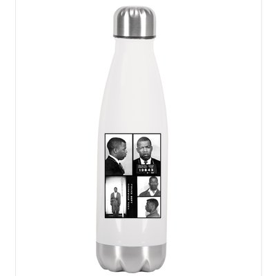 John Lewis Mug Shots Civil Rights Leader Stainless Steel Insulated Water Bottle