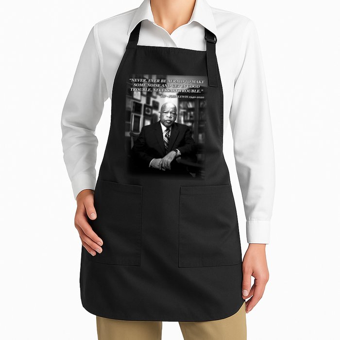 John Lewis Portrait Quote 1940-2020 Tribute Apron