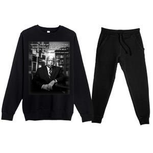 John Lewis Portrait Quote 1940-2020 Tribute Premium Crewneck Sweatsuit Set