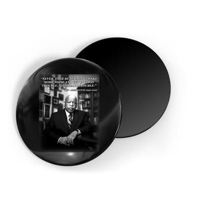 John Lewis Portrait Quote 1940-2020 Tribute Magnet