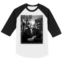 John Lewis Portrait Quote 1940-2020 Tribute Baseball Sleeve Shirt