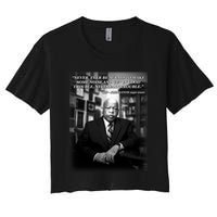 John Lewis Portrait Quote 1940-2020 Tribute Women's Crop Top Tee
