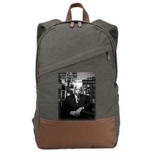 John Lewis Portrait Quote 1940-2020 Tribute Cotton Canvas Backpack