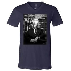 John Lewis Portrait Quote 1940-2020 Tribute V-Neck T-Shirt