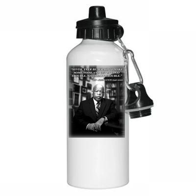 John Lewis Portrait Quote 1940-2020 Tribute Aluminum Water Bottle