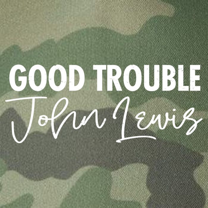 John Lewis Signature Tribute Good Trouble Legacy Tie Dye Trucker Hat