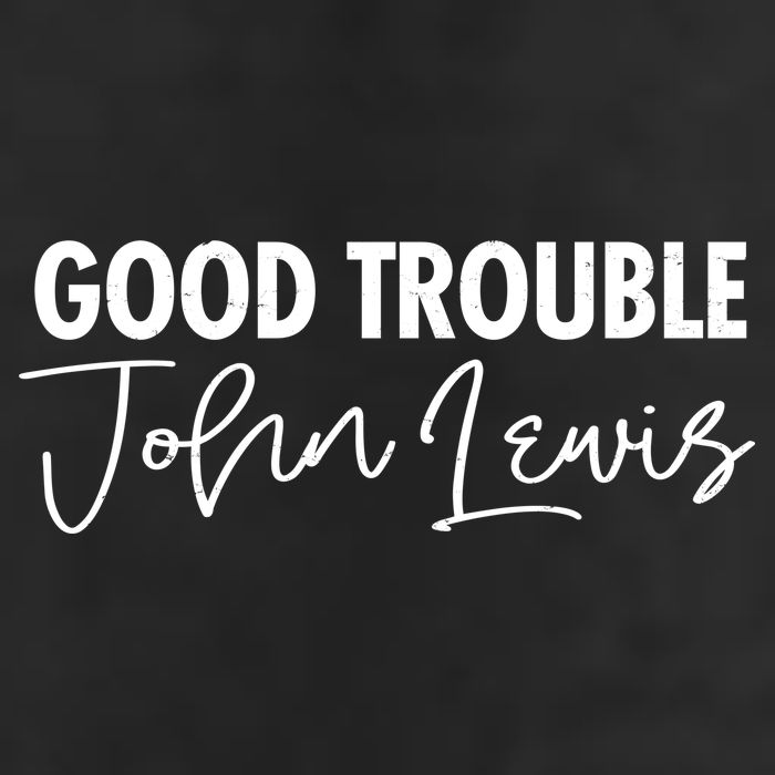 John Lewis Signature Tribute Good Trouble 7 Panel Mesh Trucker Snapback Hat