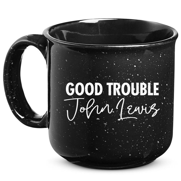 John Lewis Signature Tribute Good Trouble 15oz Campfire Ceramic Mug
