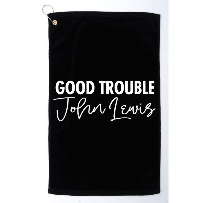 John Lewis Signature Tribute Good Trouble Golf Towel