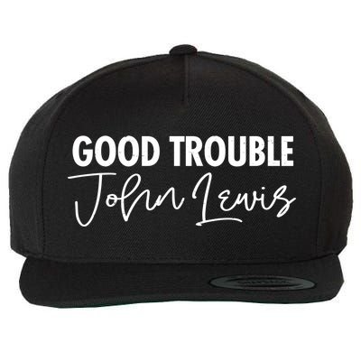 John Lewis Signature Tribute Good Trouble Wool Snapback Cap