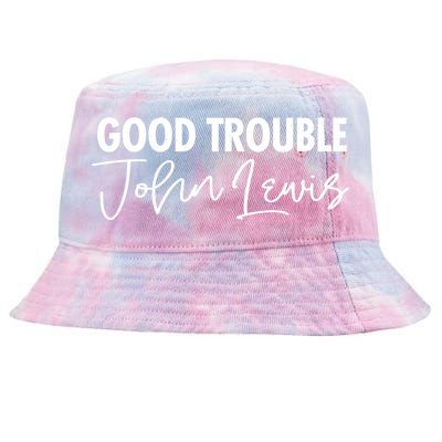 John Lewis Signature Tribute Good Trouble Tie-Dyed Bucket Hat