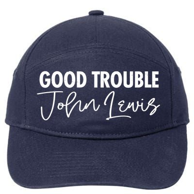 John Lewis Signature Tribute Good Trouble 7-Panel Snapback Hat