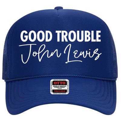 John Lewis Signature Tribute Good Trouble High Crown Mesh Back Trucker Hat