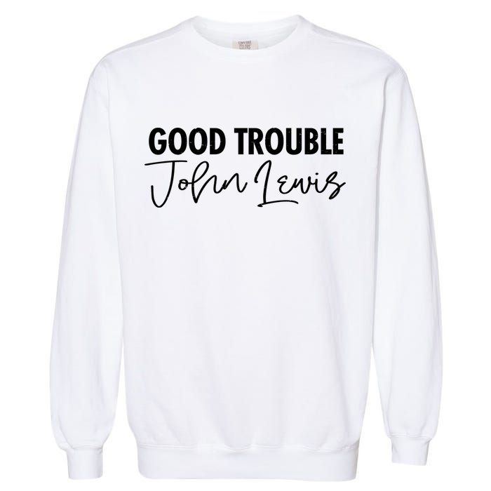 John Lewis Signature Tribute Good Trouble Garment-Dyed Sweatshirt