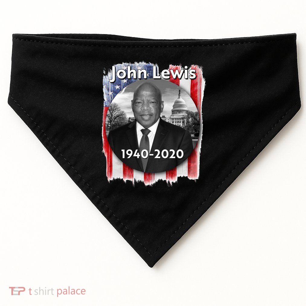 John Lewis Tribute USA-Made Doggie Bandana