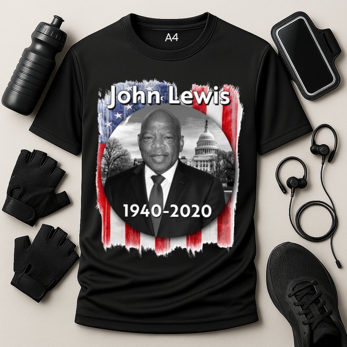 John Lewis Tribute Cooling Performance Crew T-Shirt