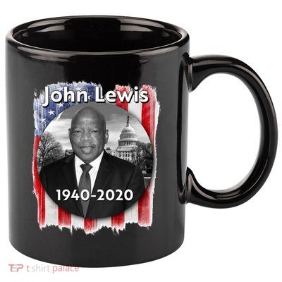 John Lewis Tribute 11oz C Handle Ceramic Mug