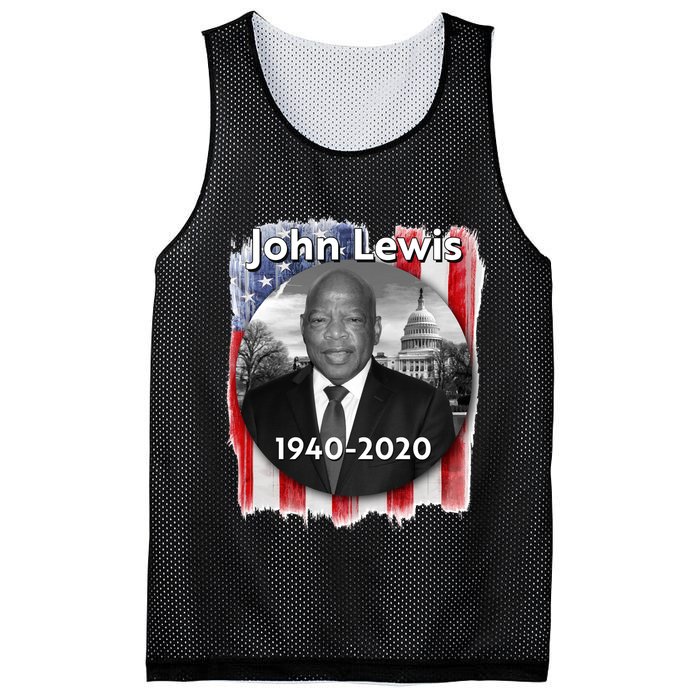 John Lewis Tribute Mesh Reversible Basketball Jersey Tank
