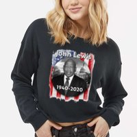 John Lewis Tribute Cropped Pullover Crew