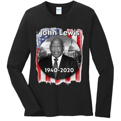 John Lewis Tribute Ladies Long Sleeve Shirt