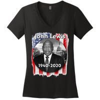 John Lewis Tribute Women's V-Neck T-Shirt