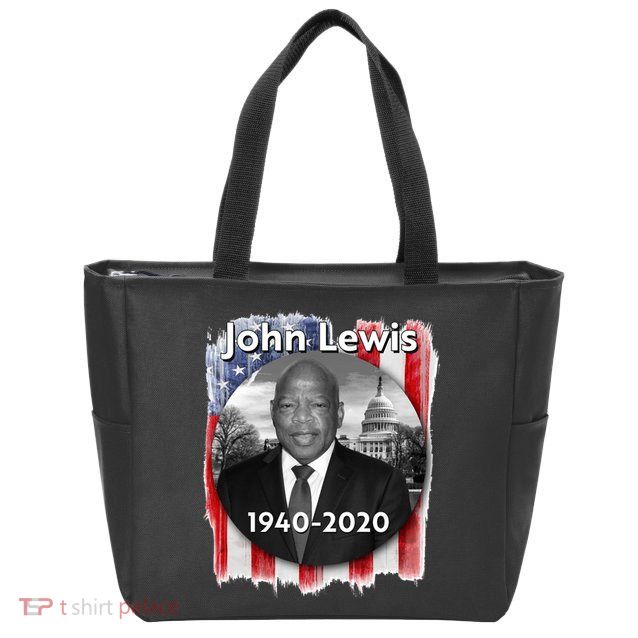 John Lewis Tribute Zip Tote Bag