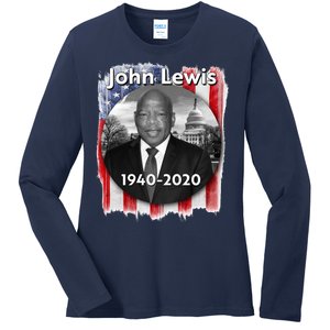 John Lewis Tribute Ladies Long Sleeve Shirt