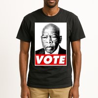 John Lewis Tribute Vote Poster Tall T-Shirt